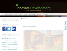 Tablet Screenshot of innovatedevelopment.org